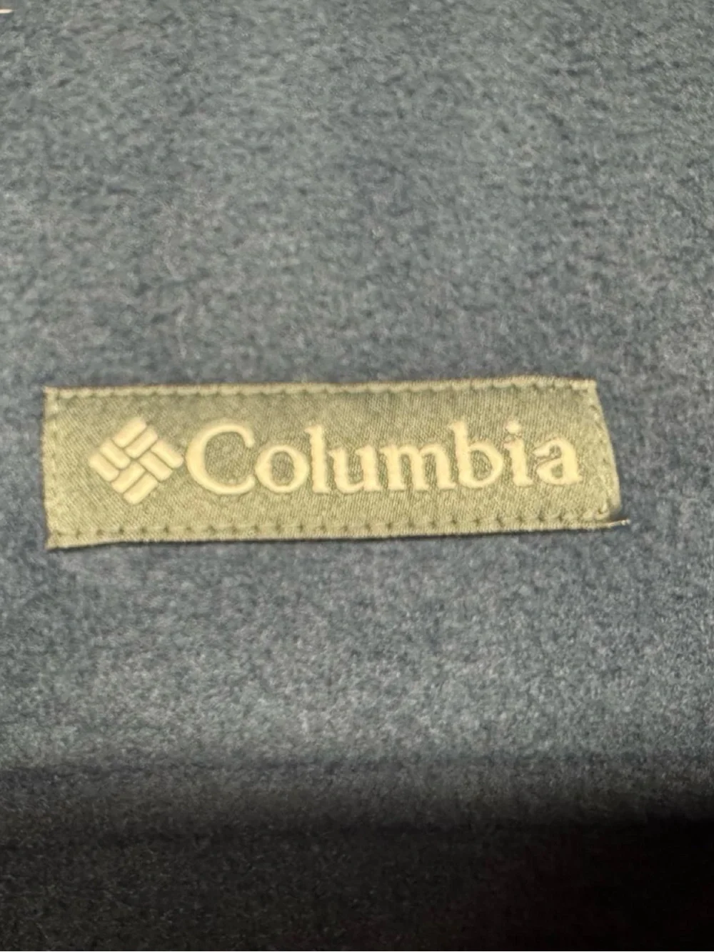 Columbia Men's Steens Mountain Quarter Zip Fleece Jacket Collegiate Size: Large
